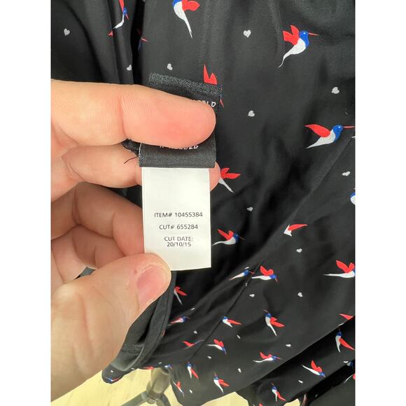 Torrid Studded Belted Bird Black Skirt - Picture 8 of 10